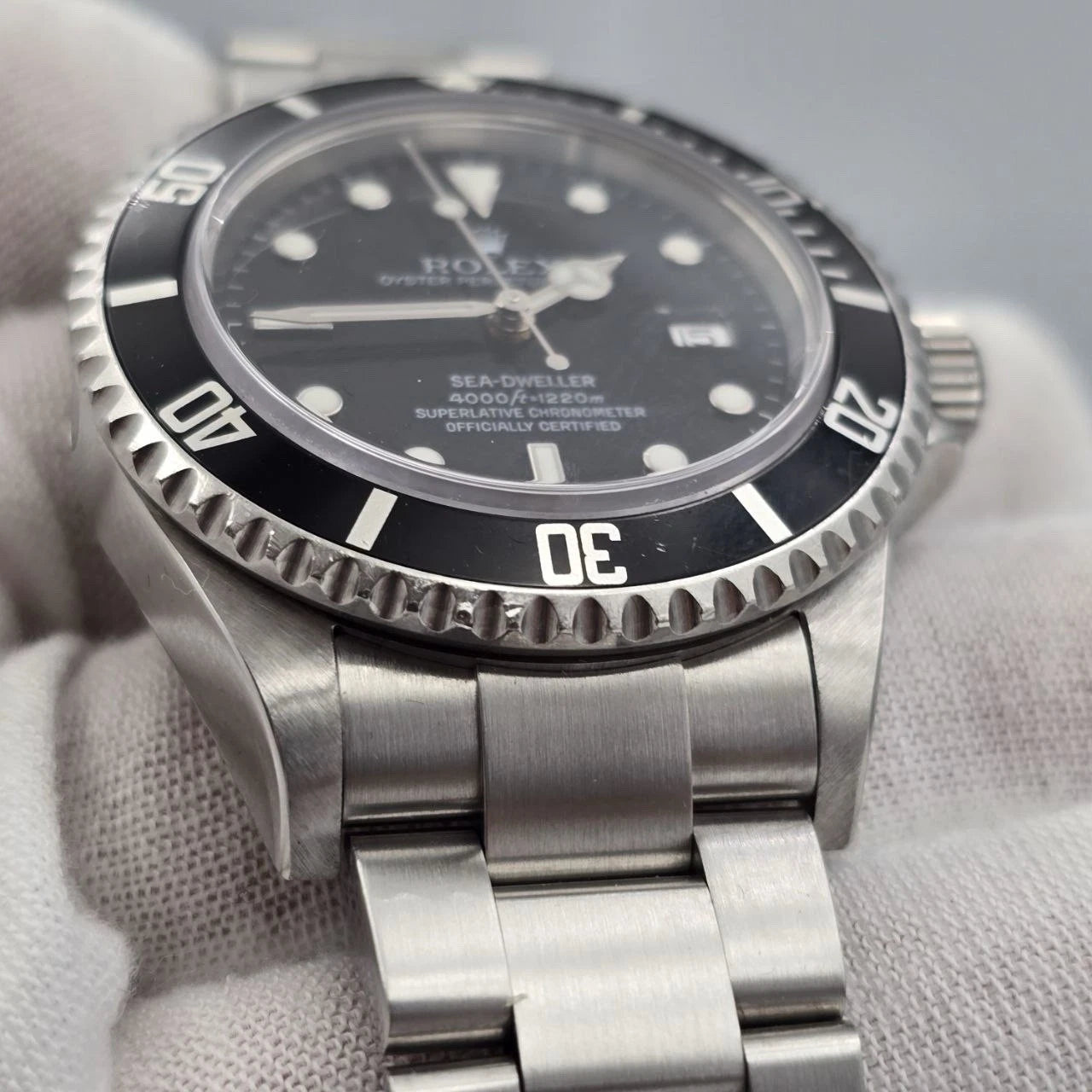 2008 Rolex Sea-Dweller 16600 Stainless Steel Black Dial 40MM Watch