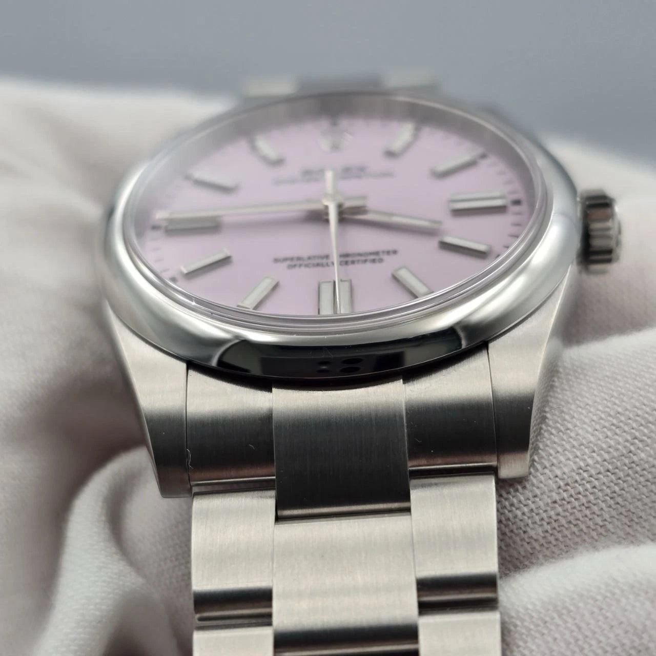 NEW 2026 Rolex Oyster Perpetual Stainless Steel 41mm 134300 Candy Pink Dial