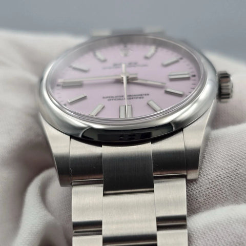 NEW 2026 Rolex Oyster Perpetual Stainless Steel 41mm 134300 Candy Pink Dial