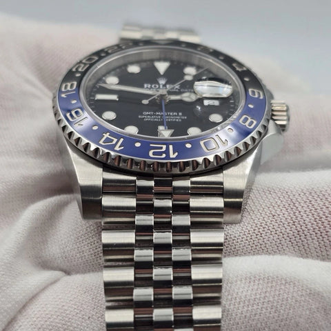 2021 PAPERS Rolex GMT-Master II 126710BLNR Batgirl Jubilee 40mm Watch BOX