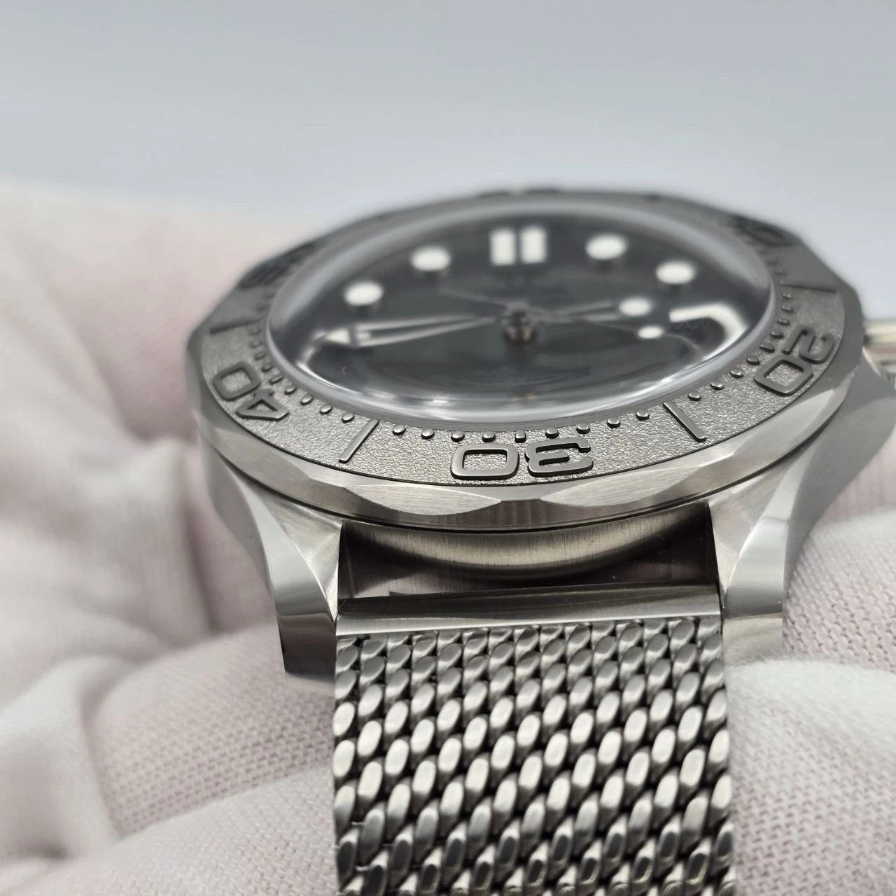 NEW 2025 Omega Seamaster Diver 300M Gray Dial 42mm Watch 210.30.42.20.06.002