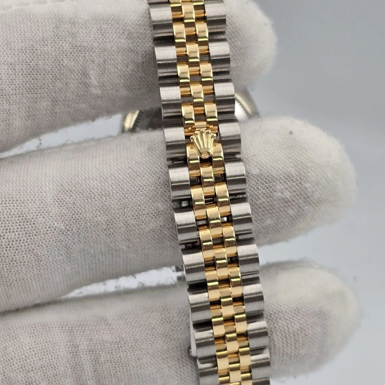 2008 Rolex Lady Datejust 26mm Anniversary Champagne Diamond Dial Hidden Clasp