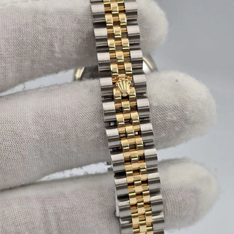 2008 Rolex Lady Datejust 26mm Anniversary Champagne Diamond Dial Hidden Clasp