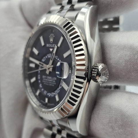 NEW 2026 Rolex Sky-Dweller 42mm Blue Dial Stainless Steel Jubilee 336934