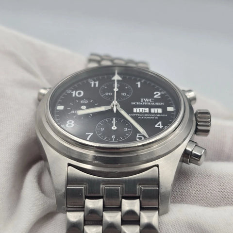 IWC Doppelchronograph Double Chronograph Pilots Watch IW3713