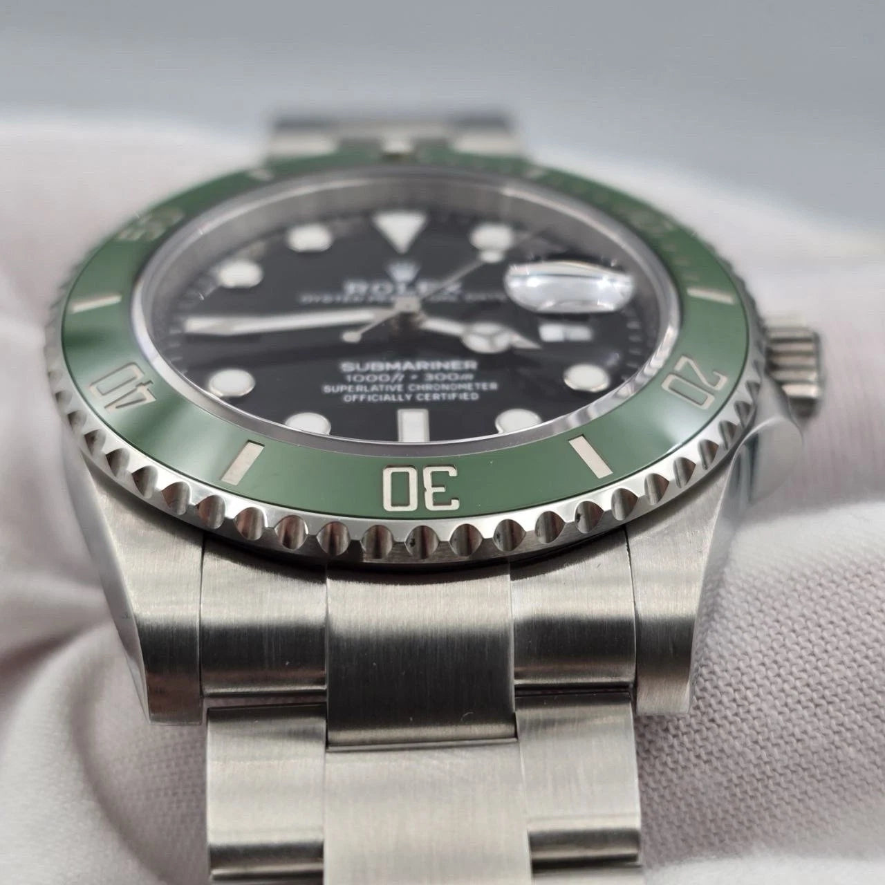 PAPERS 2025 Rolex Submariner Date Starbucks Green Bezel Black 41mm 126610LV BOX