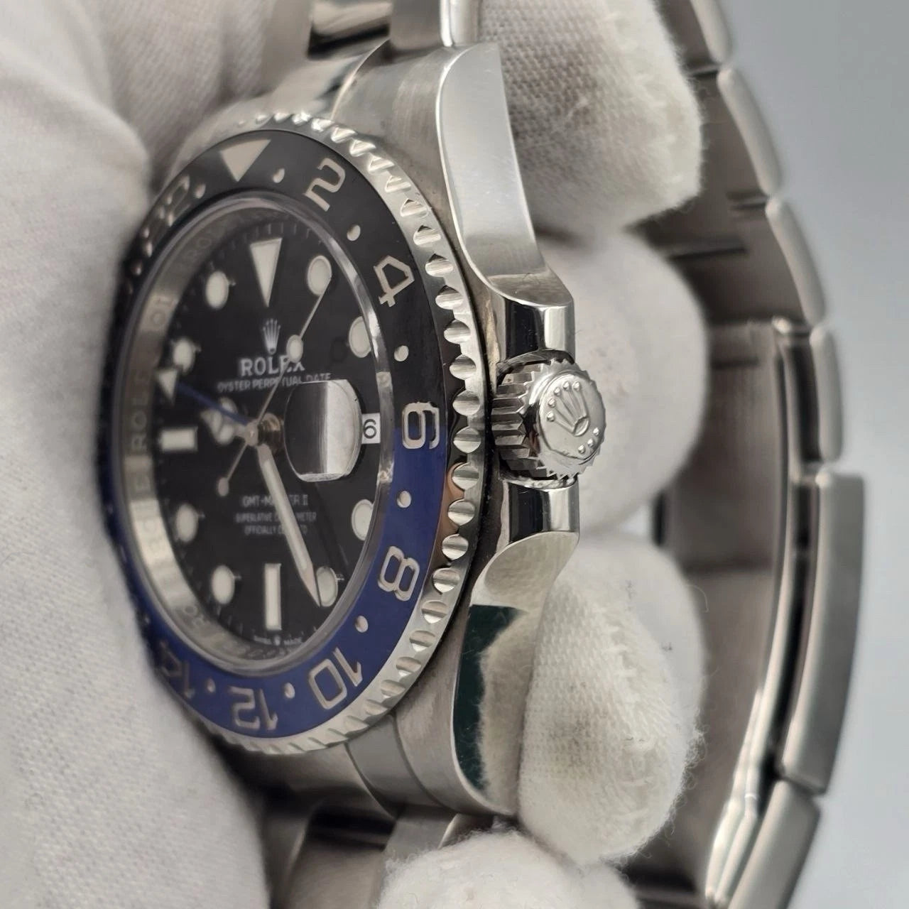 2022 PAPERS Rolex GMT Master II Batman Steel Oyster Bracelet 126710BLNR BOX