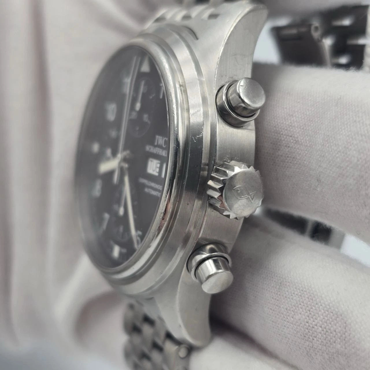 IWC Doppelchronograph Double Chronograph Pilots Watch IW3713