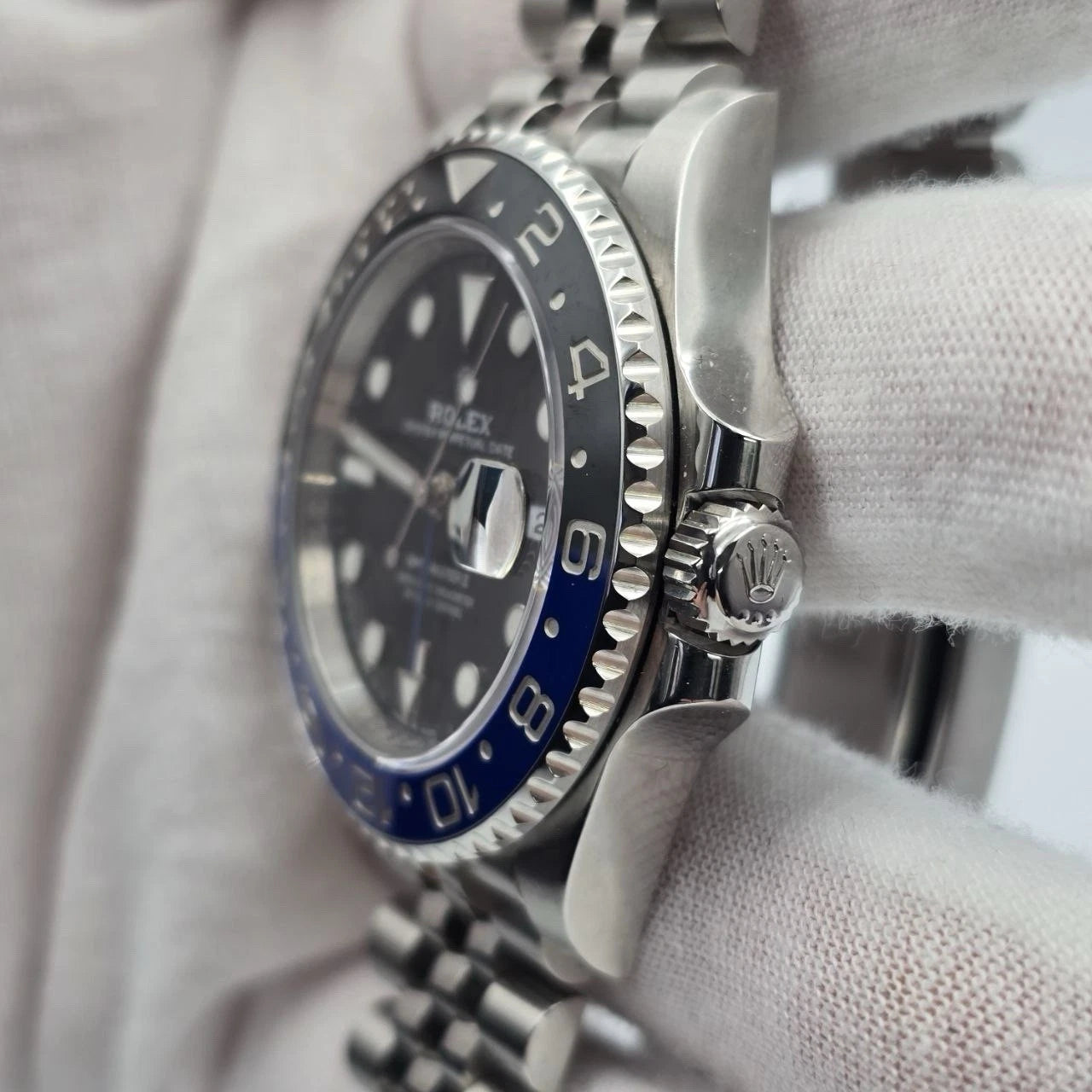 2021 PAPERS Rolex GMT-Master II 126710BLNR Batgirl Jubilee 40mm Watch BOX