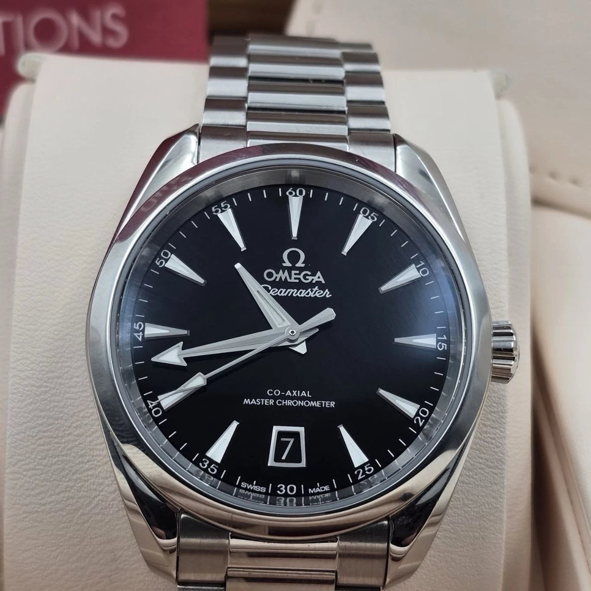 2025 Omega Seamaster Aqua Terra 220.10.38.20.01.004 Chronometer Watch B+P