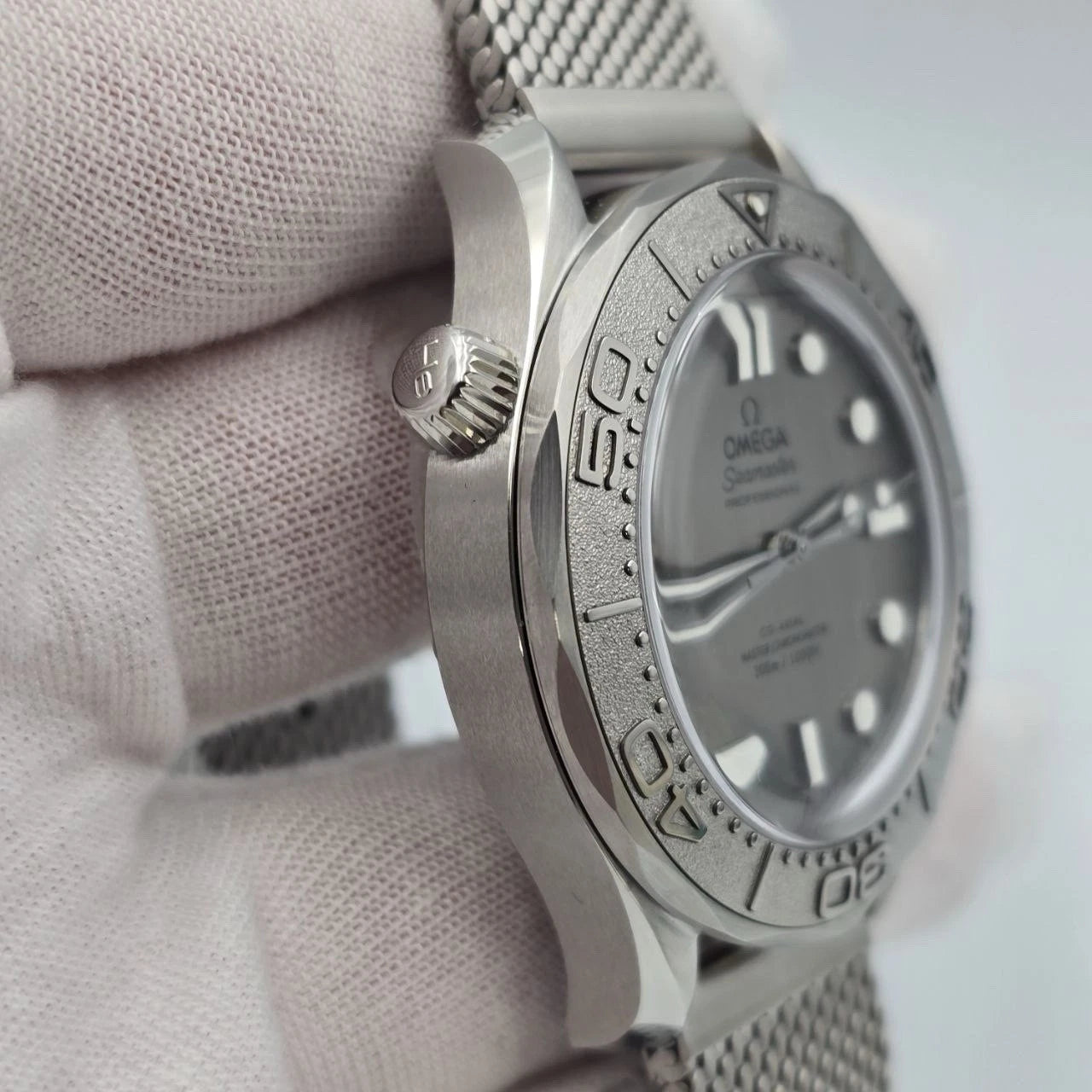 NEW 2025 Omega Seamaster Diver 300M Gray Dial 42mm Watch 210.30.42.20.06.002