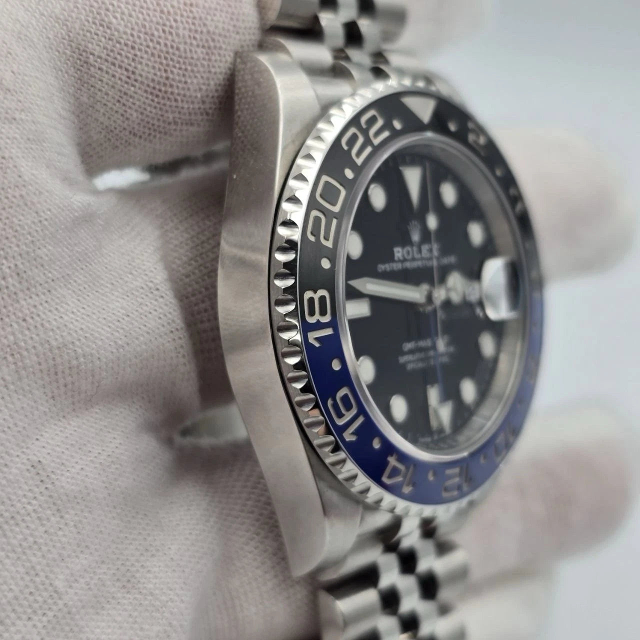 2021 PAPERS Rolex GMT-Master II 126710BLNR Batgirl Jubilee 40mm Watch BOX