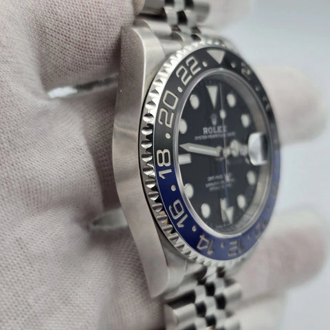 2021 PAPERS Rolex GMT-Master II 126710BLNR Batgirl Jubilee 40mm Watch BOX