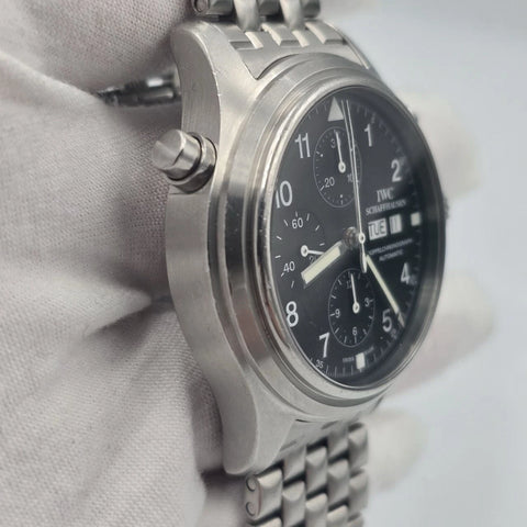 IWC Doppelchronograph Double Chronograph Pilots Watch IW3713
