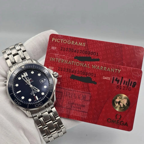 Omega Seamaster Professional 300M CoAxial 212.30.41.20.03.001 Chronometer Blue
