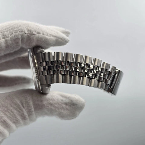 Rolex Datejust 1601 Stainless Steel Factory BLUE Dial Jubilee 36mm Watch