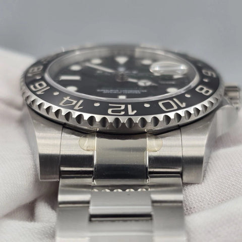 2018 PAPERS Rolex GMT Master II 116710LN Steel Ceramic "Green Arrow" 40mm BOX
