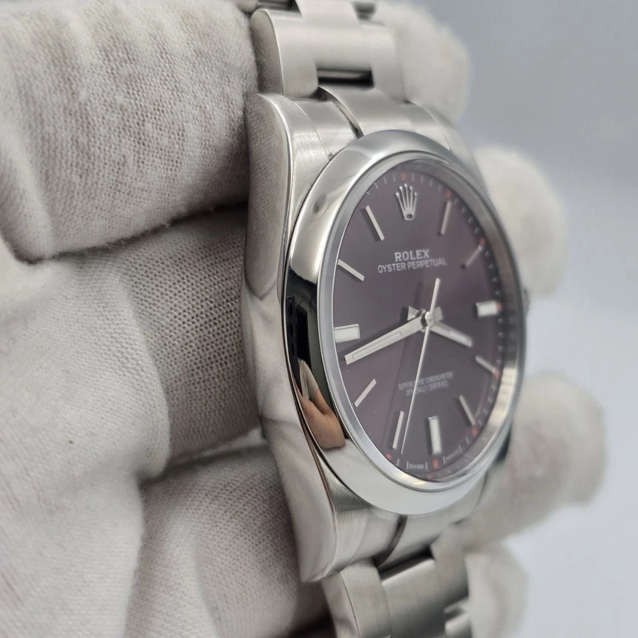 Rolex Oyster Perpetual Purple Grape 114300