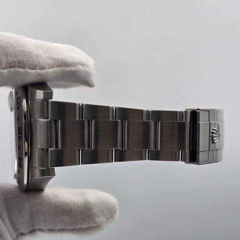 PAPERS 2015 Rolex Explorer II Black Orange Steel 42mm Watch 216570 BOX