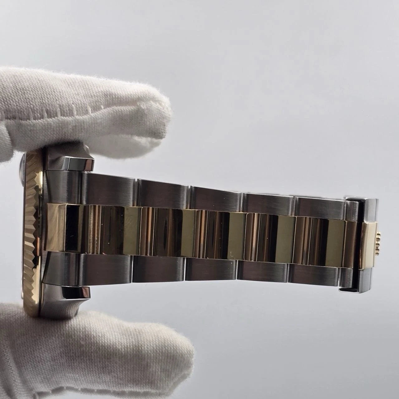 2019 PAPERS Rolex Sky-Dweller Two-Tone Gold Steel Black 42mm 326933 BOX