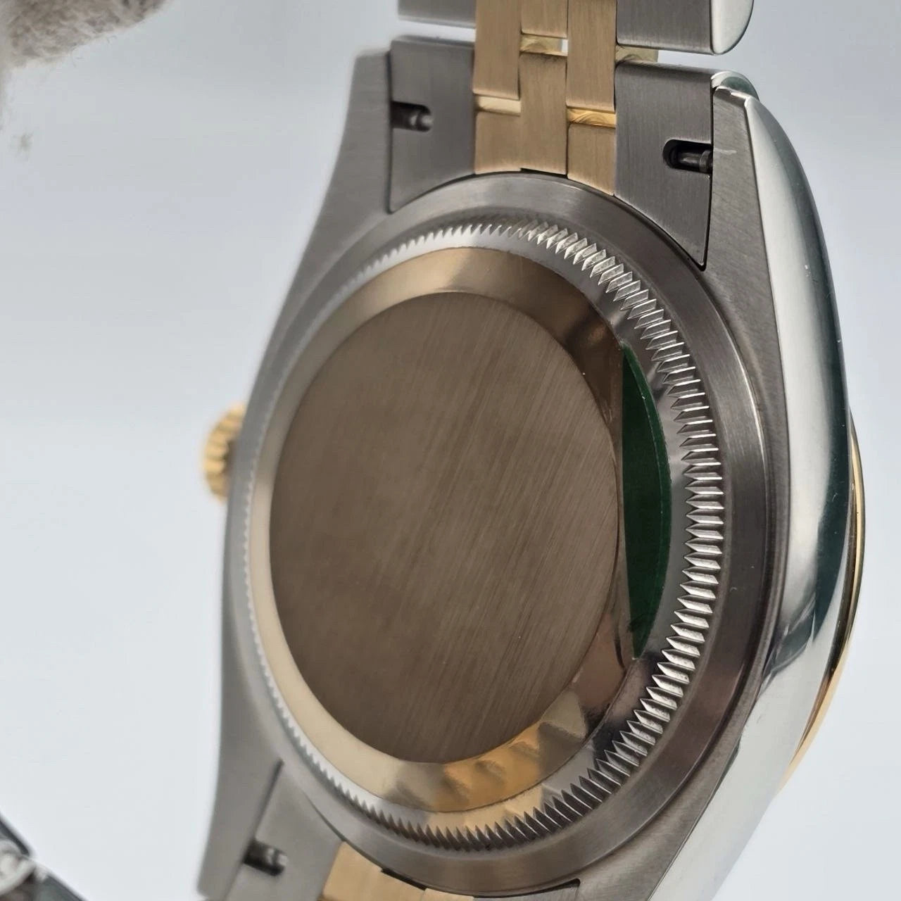 2023 PAPERS Rolex Datejust 36mm 126233 Two-Tone Jubilee Green Diamond Dial BOX
