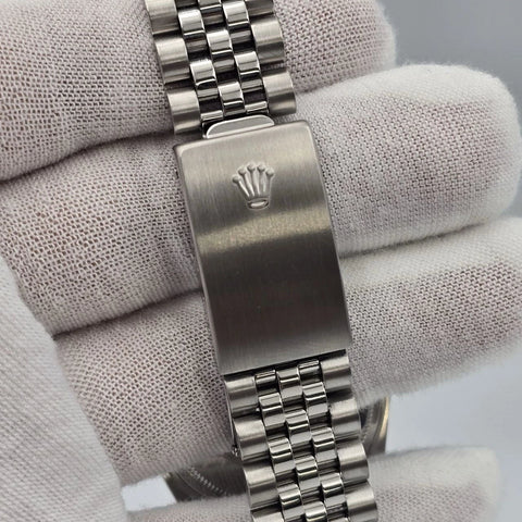 Rolex Datejust 1603 Stainless Steel Silver Dial Jubilee 36mm Automatic Watch