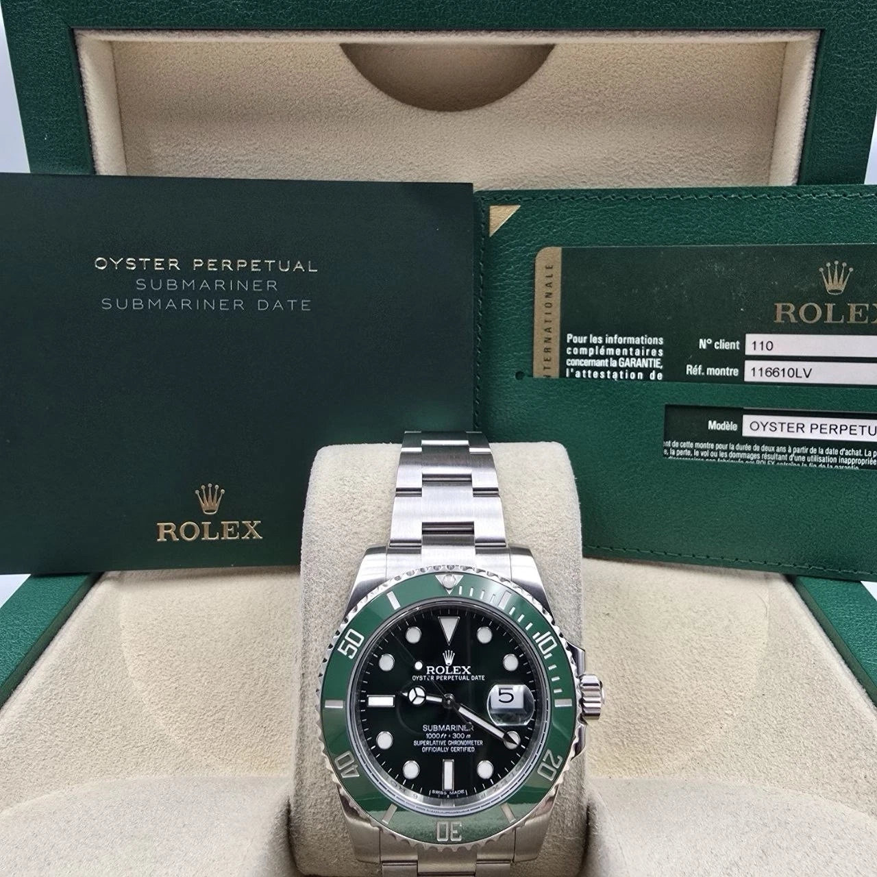 Rolex Submariner Hulk 116610LV