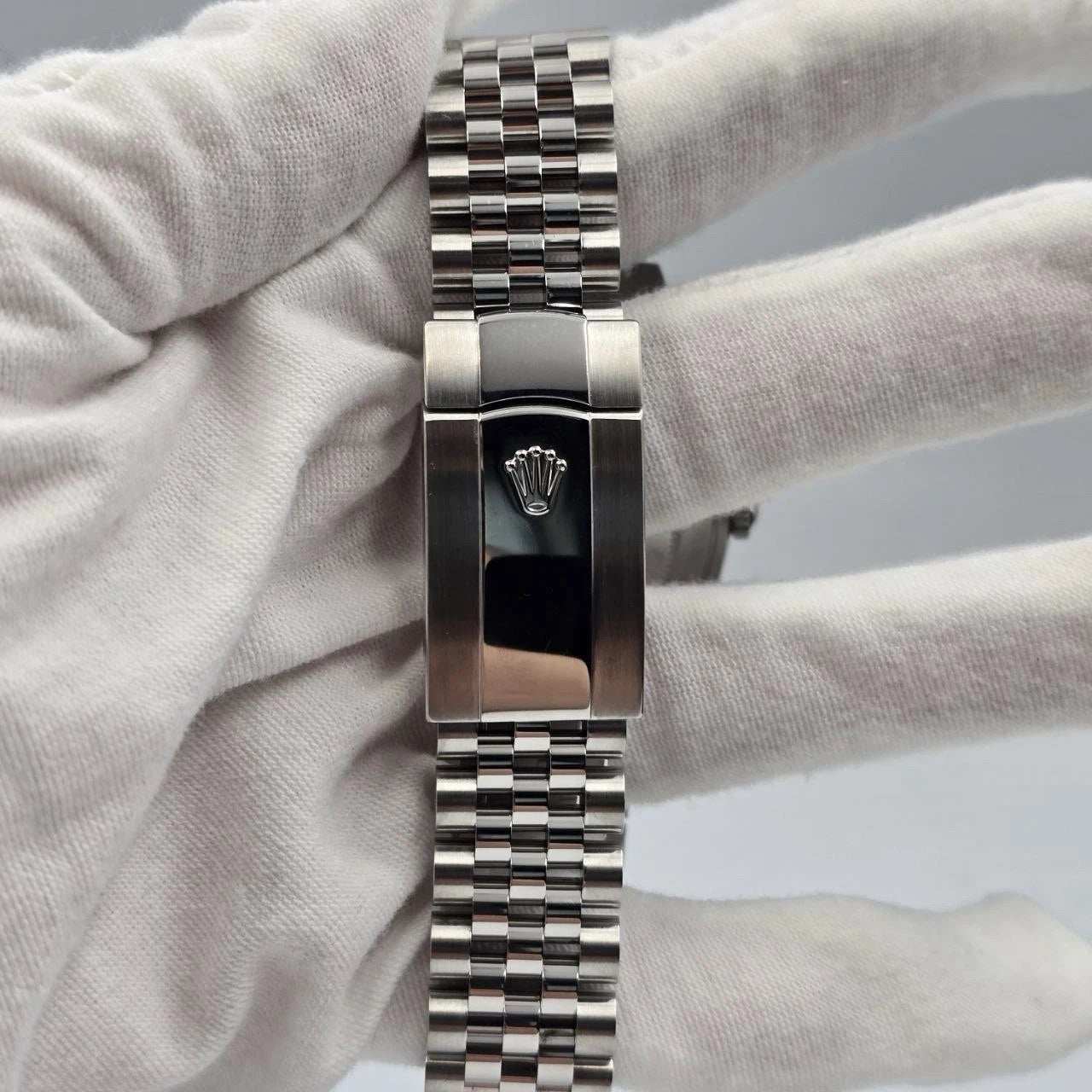 2023 PAPERS Rolex Datejust 41mm Steel Jubilee Gray Wimbledon Dial 126334 BOX
