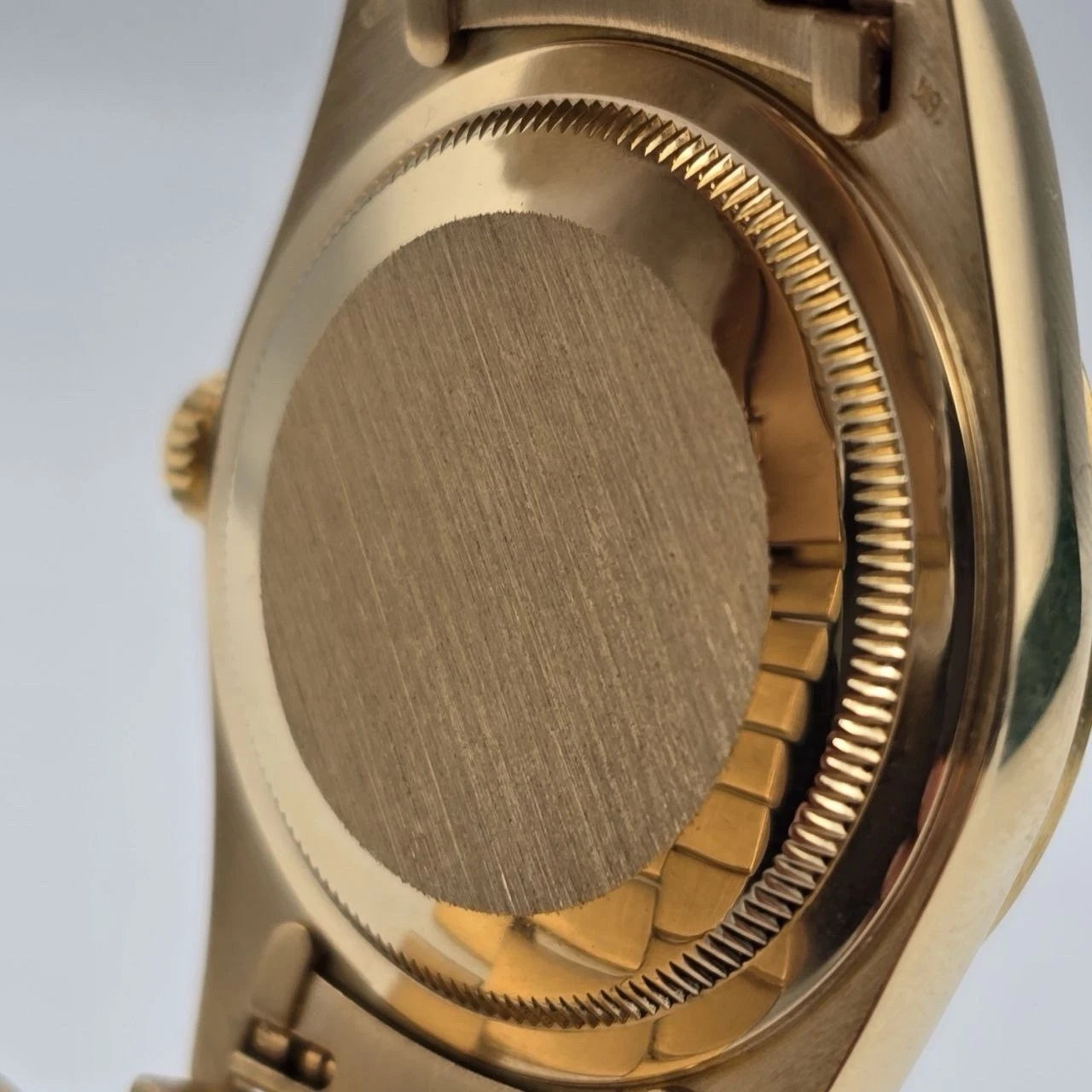 Rolex Day-Date 18238 President 18k Gold FACTORY Black Diamond Dial 36mm Watch