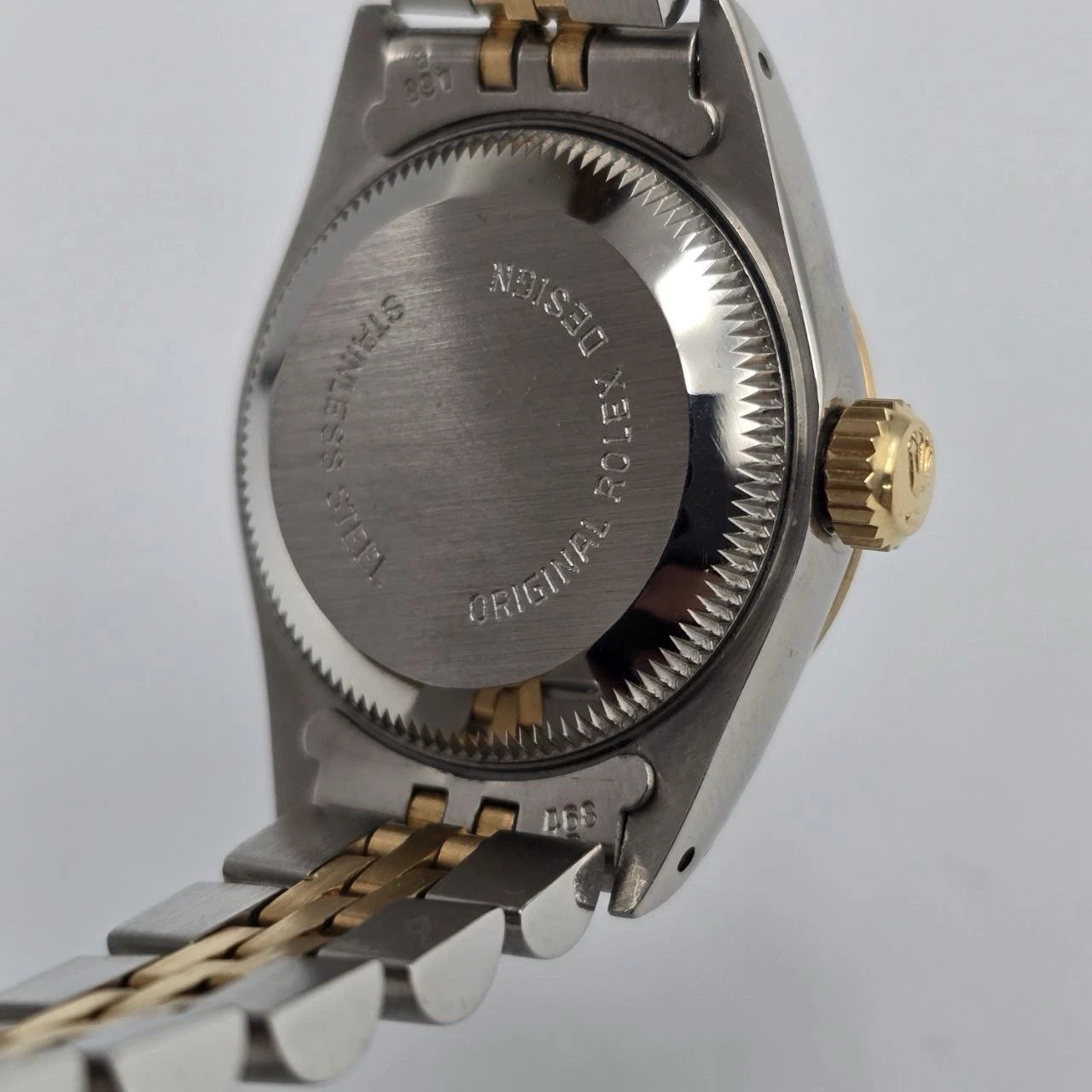 PAPERS Rolex Datejust 26mm Silver Dial Two Tone Jubilee Watch 69173 BOX