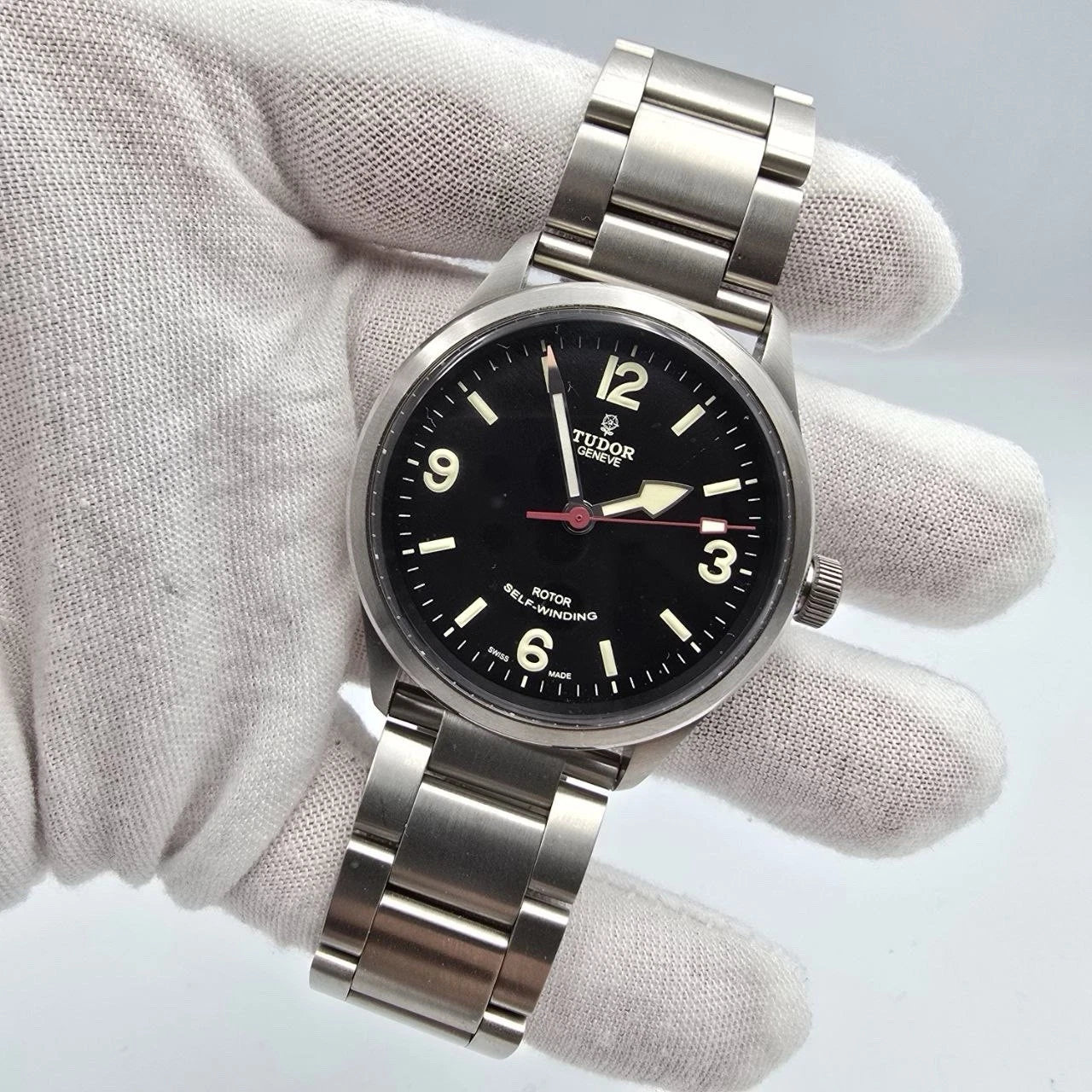 PAPERS 2018 Tudor Heritage Ranger 41mm Watch 79910 BOX