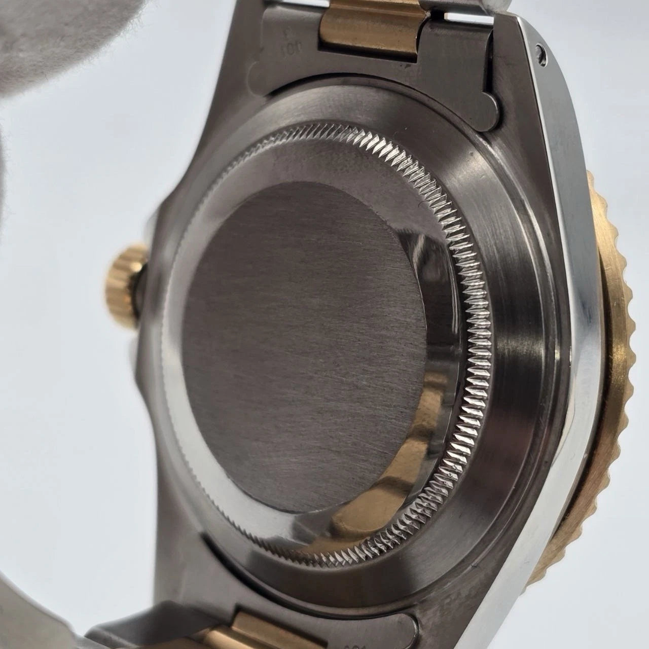 PAPERS Rolex Submariner Date 16613 Blue Dial Steel Two Tone Gold 40mm Watch BOX