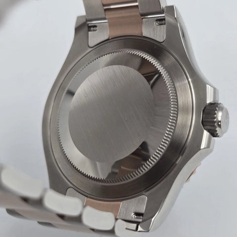 NEW 2025 Rolex Yacht-Master Two Tone Rose Gold Steel 40mm Black Dial 126621