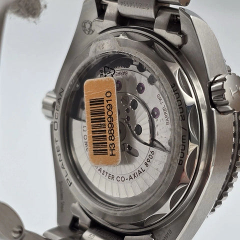 2024 PAPERS OMEGA Seamaster Planet Ocean GMT 600M “Oreo" 215.30.44.22.01.001 BOX