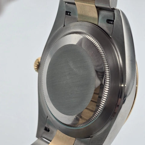 2020 PAPERS Rolex Datejust 41 Champagne Dial Oyster 18K Gold Steel 126333 BOX