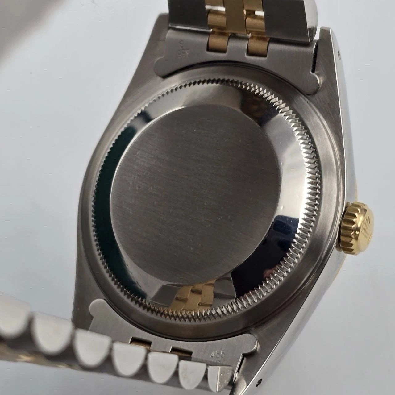 PAPERS Rolex Datejust 36mm Champagne Diamond Dial Two Tone Jubilee 18K 16233