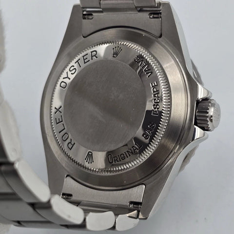 MINT PAPERS 2007 Rolex Sea-Dweller 16600 Stainless Steel Black Dial 40MM Watch