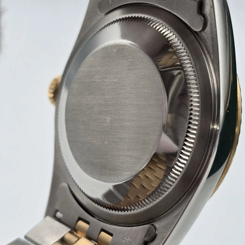 PAPERS Rolex Datejust 36mm Champagne Dial 18K Two Tone Jubilee 16233