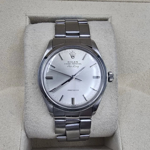 Rolex Air King Precision 5500 Steel Oyster Automatic 34mm Watch