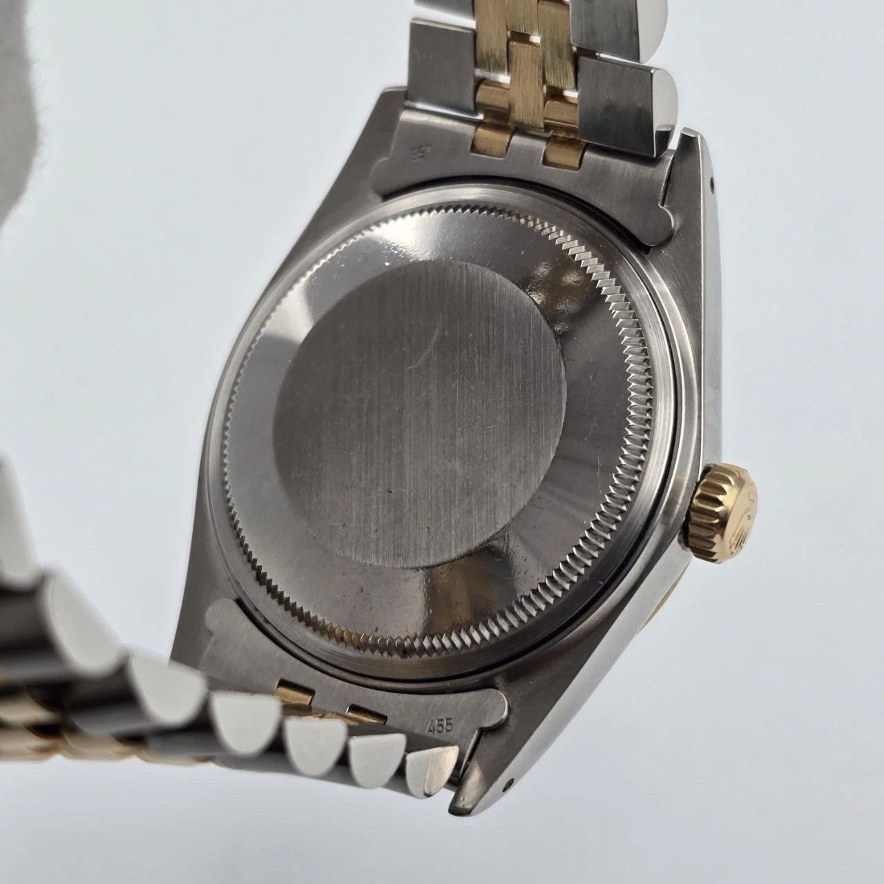 Rolex Datejust Champagne Two-Tone Yellow Gold Jubilee 16013 36mm Watch