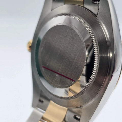 PAPERS 2023 Rolex Datejust 41mm Two Tone Black Dial Oyster 126333 BOX