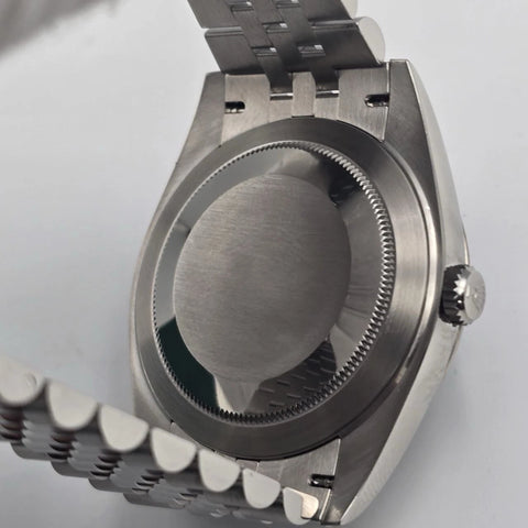 PAPERS 2024 Rolex Datejust 41mm 126334 Steel Jubilee Gray Wimbledon Dial BOX
