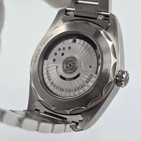 2024 Omega Seamaster Aqua Terra 220.10.38.20.02.001 38mm White Dial B+P