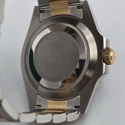 PAPERS 2024 Rolex Submariner Blue Dial Two Tone Gold 41mm Watch 126613LB BOX