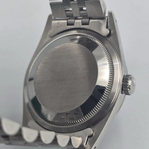PAPERS Rolex Datejust Grey Ghost Dial Stainless Steel Jubilee 16234 36mm Watch