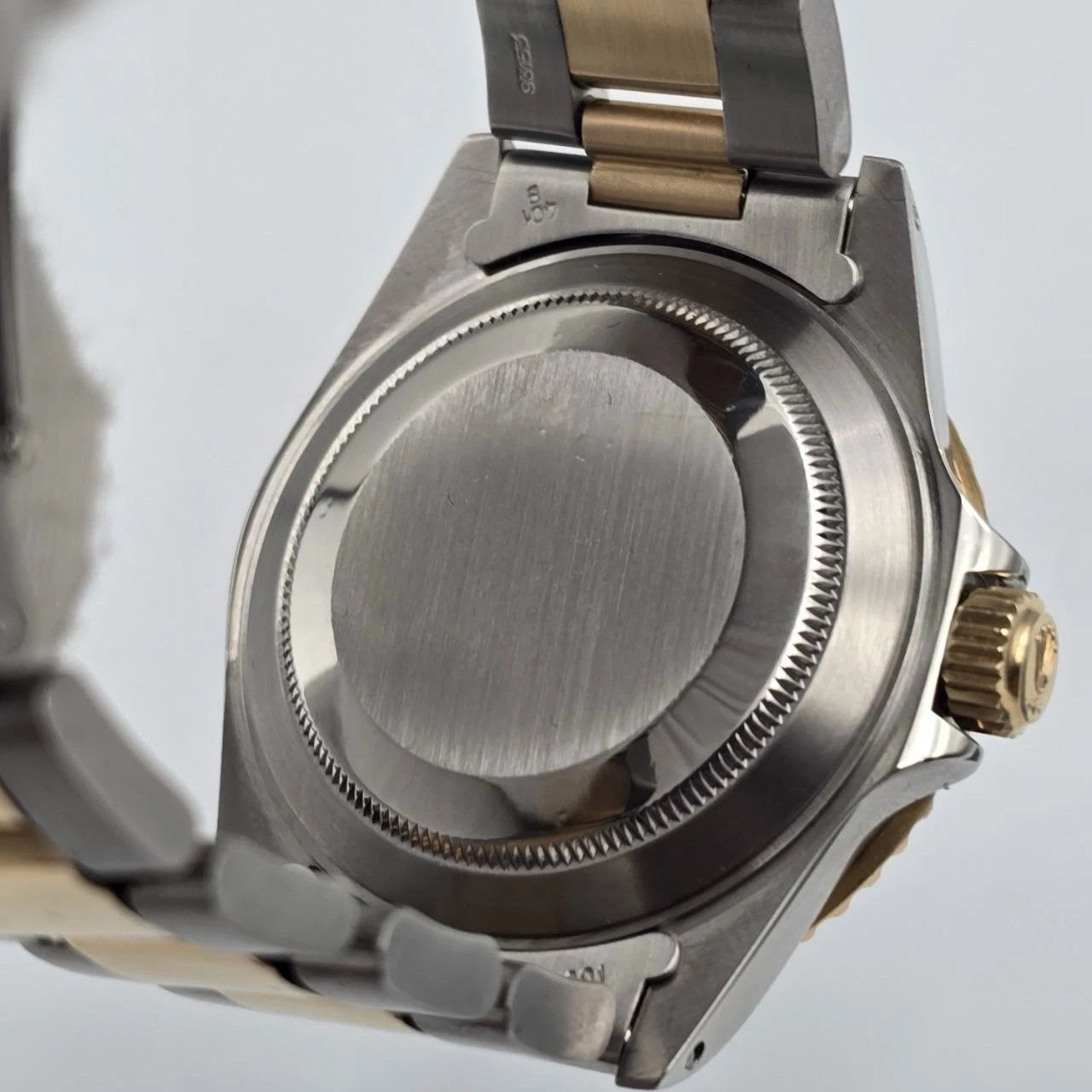 2020 RSC Rolex Submariner Date Black Yellow Gold Steel 40mm Watch 16613