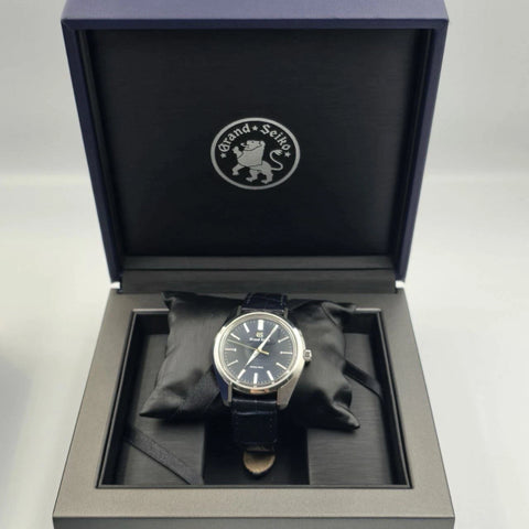 PAPERS 2022 Grand Seiko Heritage Limited Edition Blue 40mm Watch SBGY009G BOX