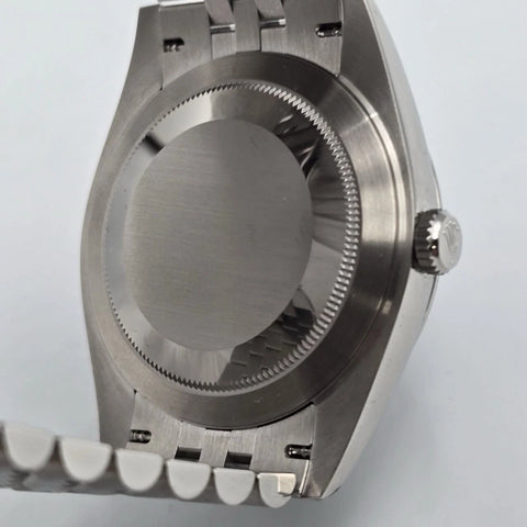 NEW 2025 Rolex Datejust 41mm Steel Smooth Wimbledon Dial Jubilee 126300 UNWORN