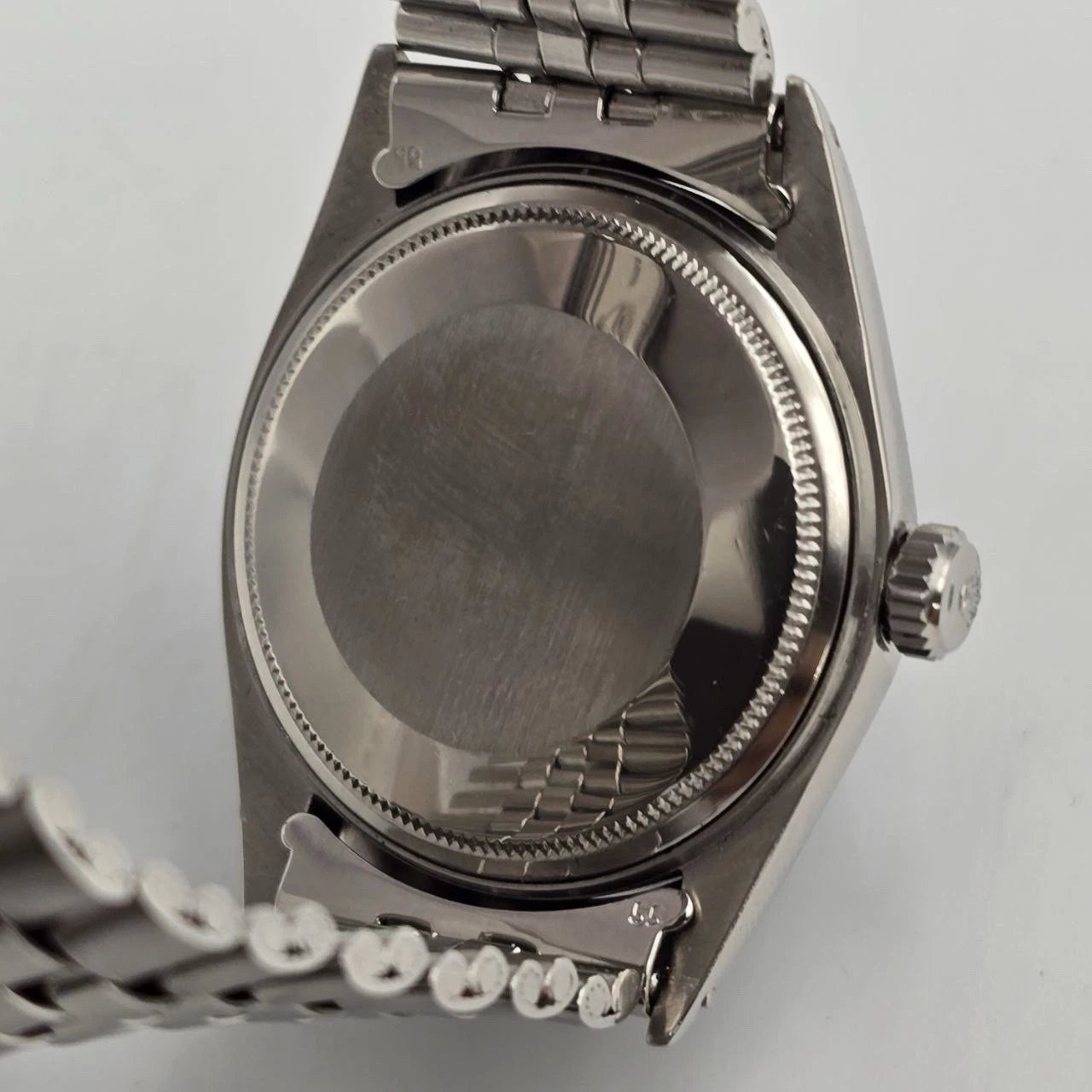 Rolex Datejust 1601 Steel Factory Grey Ghost Dial Jubilee 36mm Watch