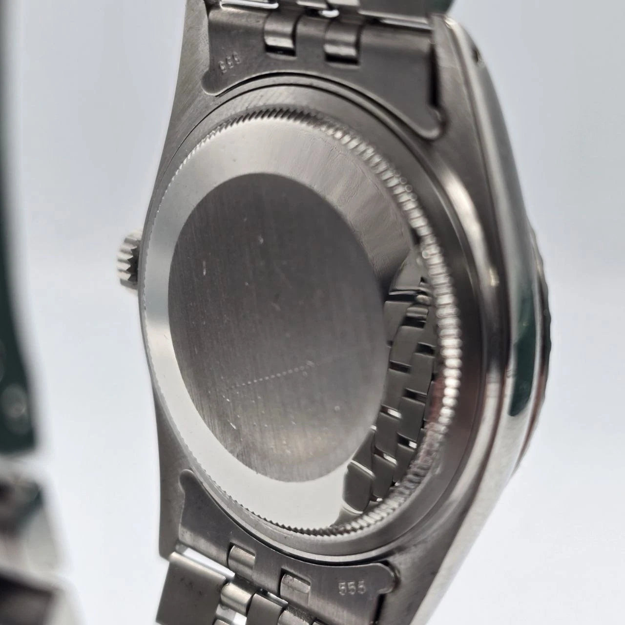 Rolex Datejust 1603 Steel Factory BLACK Dial Jubilee 36mm Automatic Watch